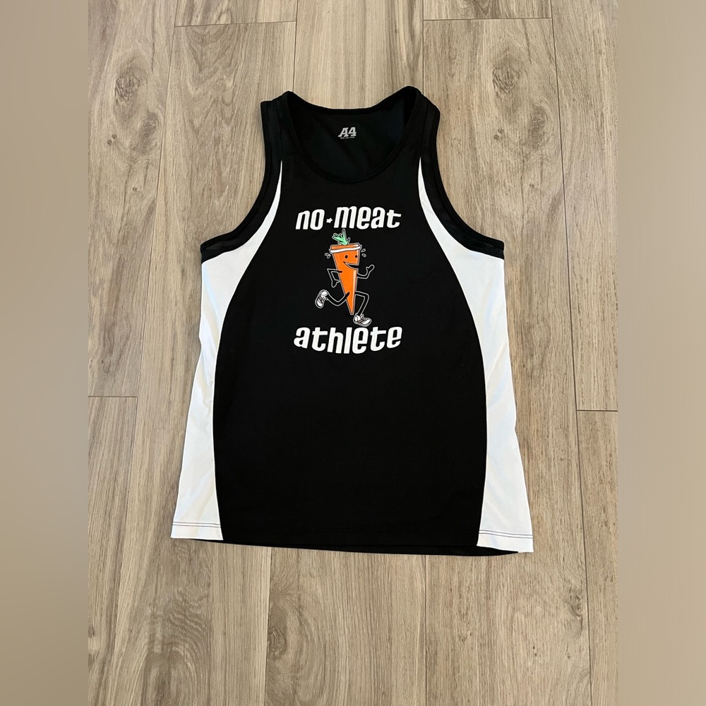 Vegan no meat athlete quick dry tank